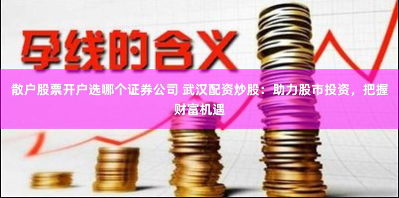 散户股票开户选哪个证券公司 武汉配资炒股：助力股市投资，把握财富机遇